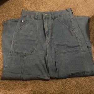 High rise flare jeans